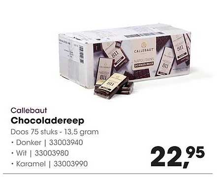 Callebaut Chocoladereep