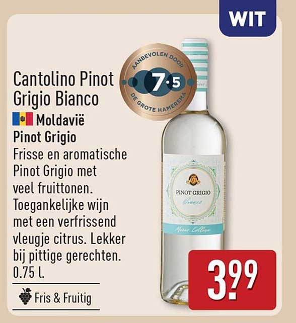 Cantolino Pinot Grigio Bianco