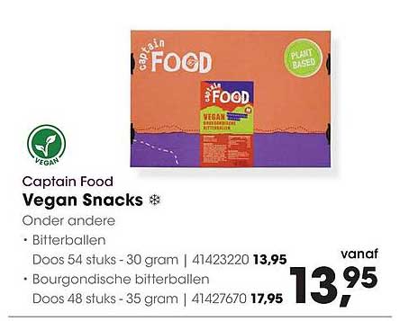 Captain Food Vegan Snacks