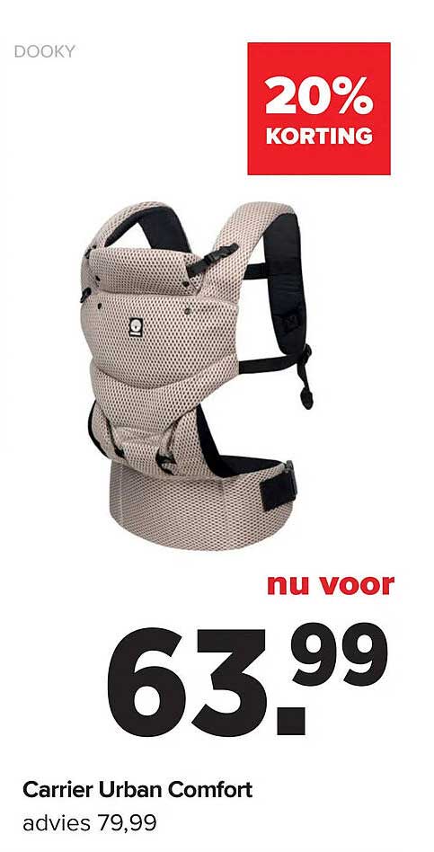Carrier Urban Comfort 20% KORTING