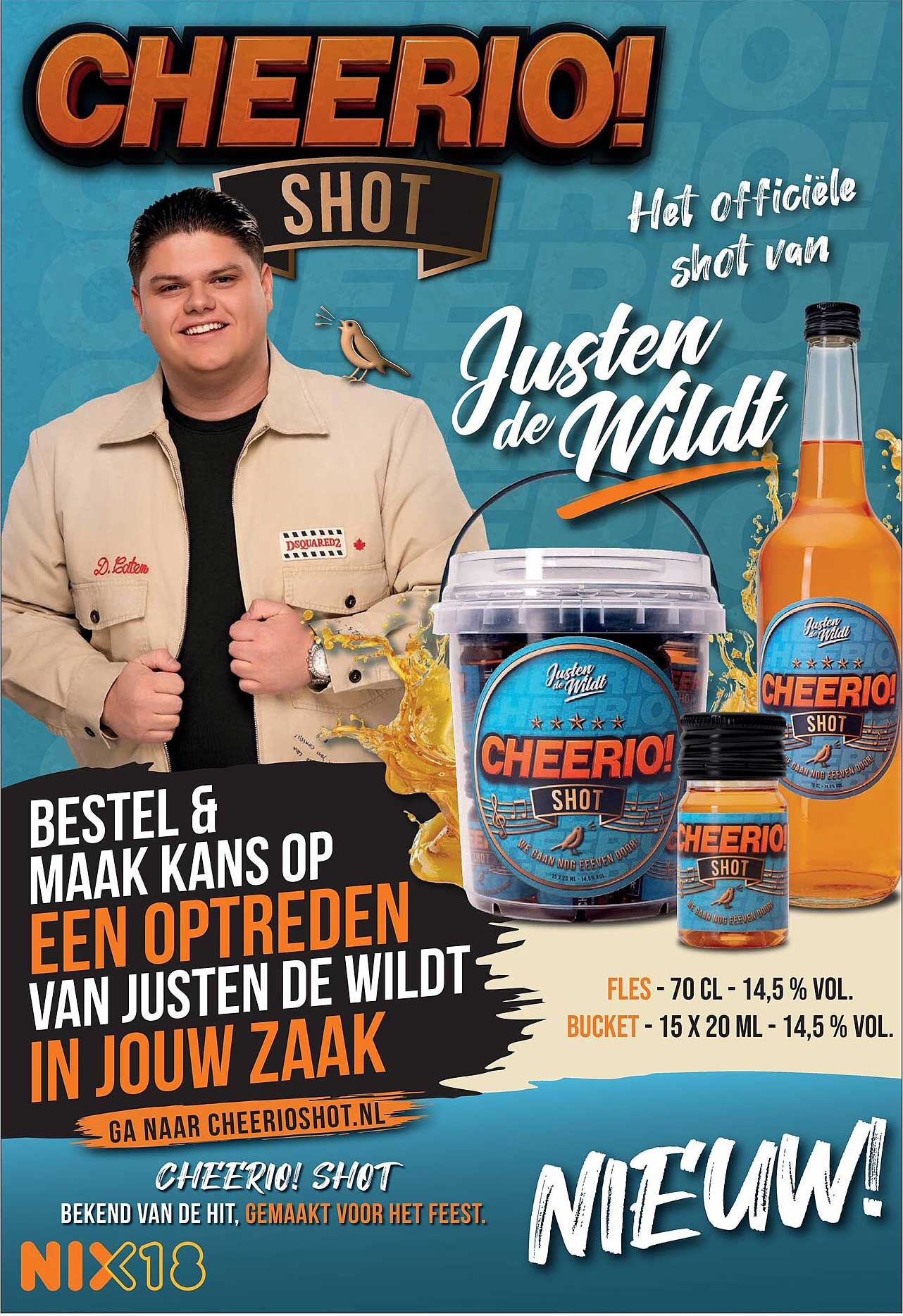 CHEERIO! SHOT