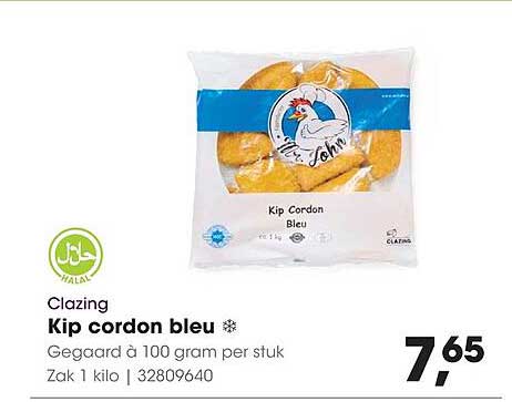 Clazing Kip cordon bleu