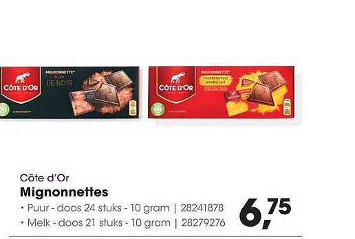Côte d'Or Mignonnettes