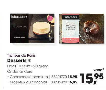 Desserts