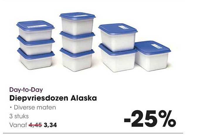 Diepvriesdozen Alaska