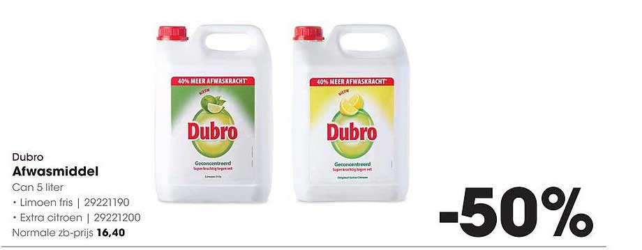 Dubro Afwasmiddel