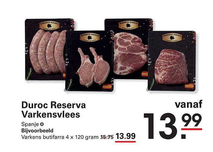 Duroc Reserva Varkensvlees