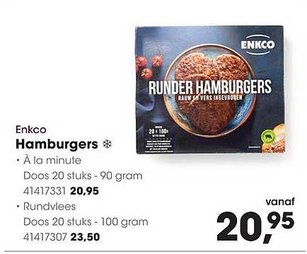 Enkco Hamburgers