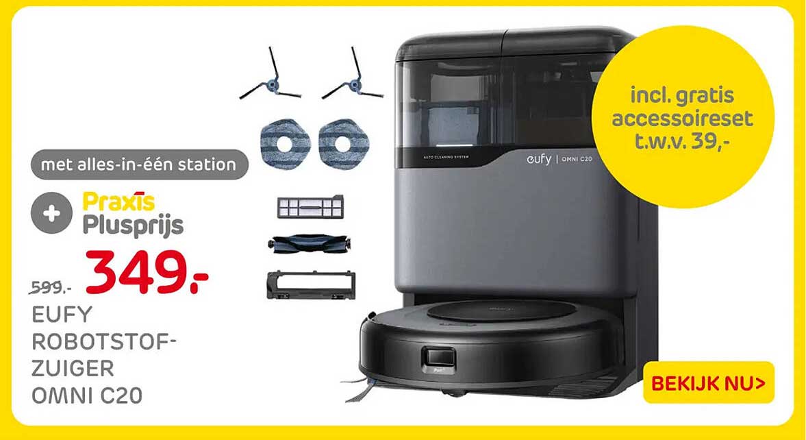 EUFY ROBOTSTOFZUIGER OMNI C20
