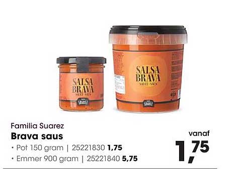 Familia Suarez Brava saus