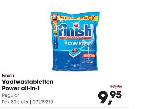 Finish Vaatwastabletten Power all-in-1 Regular