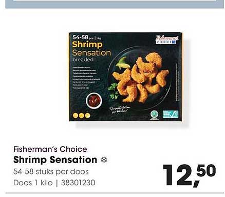 Fisherman’s Choice Shrimp Sensation