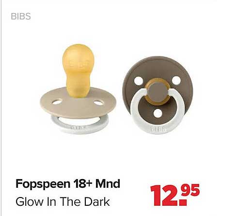 Fopspeen 18+ Mnd Glow In The Dark