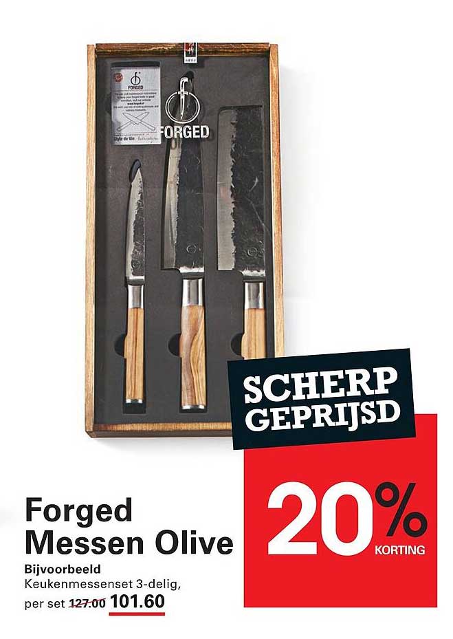 Forged Messen Olive