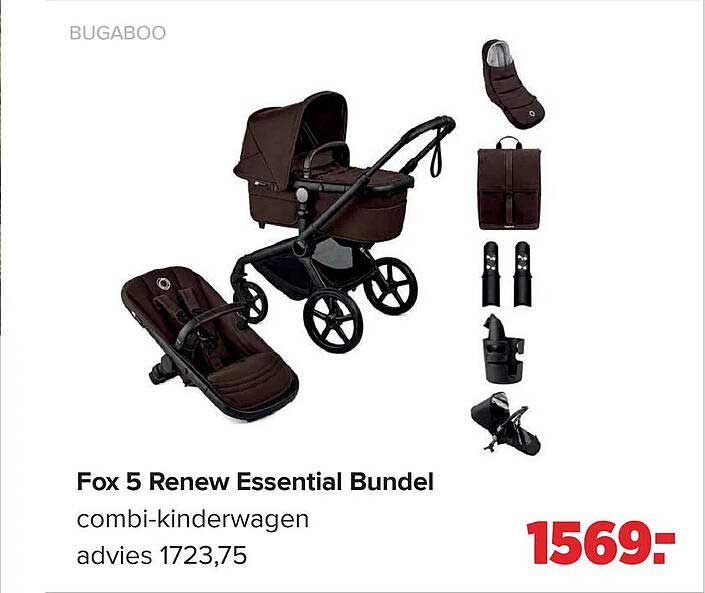 Fox 5 Renew Essential Bundel combi-kinderwagen