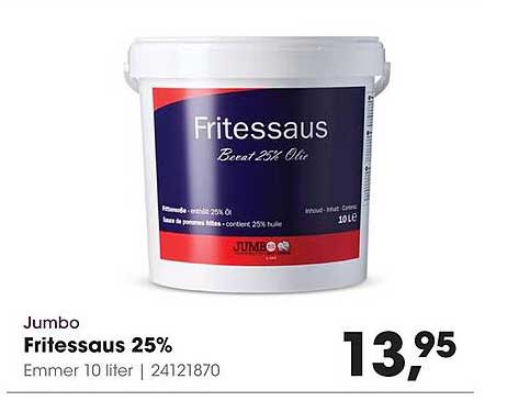 Fritessaus 25%
