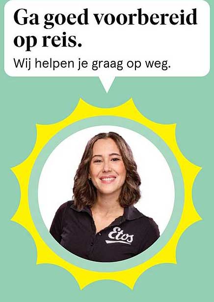 Ga goed voorbereid op reis.
