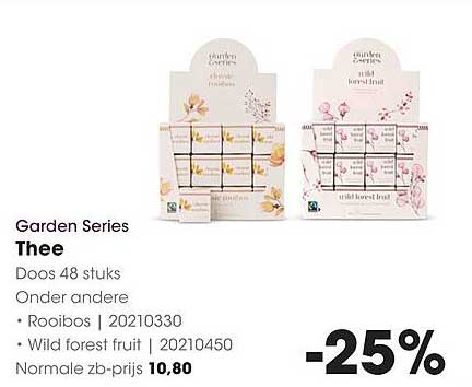 Garden Series Thee