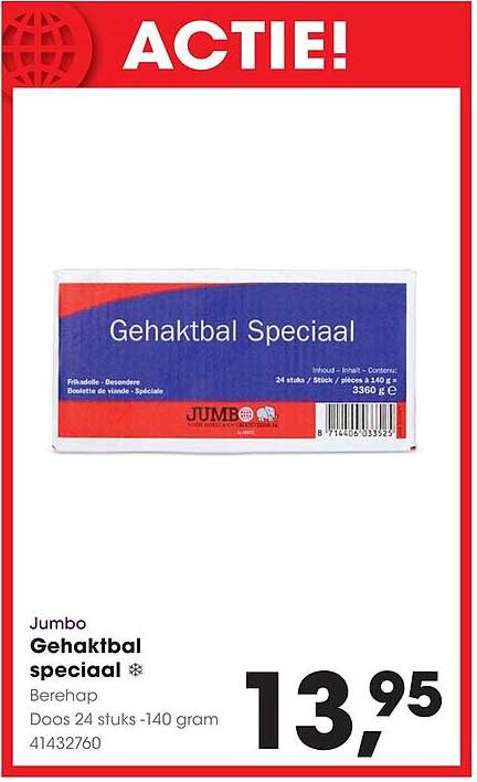 Gehaktbal speciaal