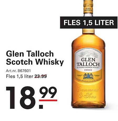 Glen Talloch Scotch Whisky Fles 1,5 liter