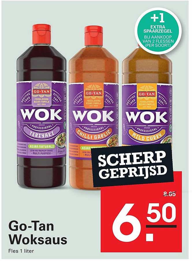 Go-Tan Woksaus SCHERP GEPRIJSD