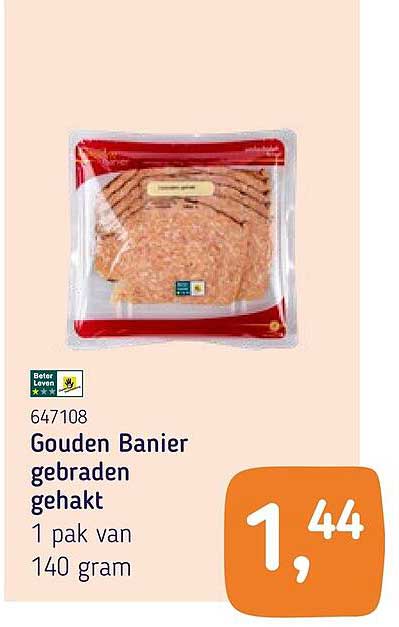 Gouden Banier gebraden gehakt