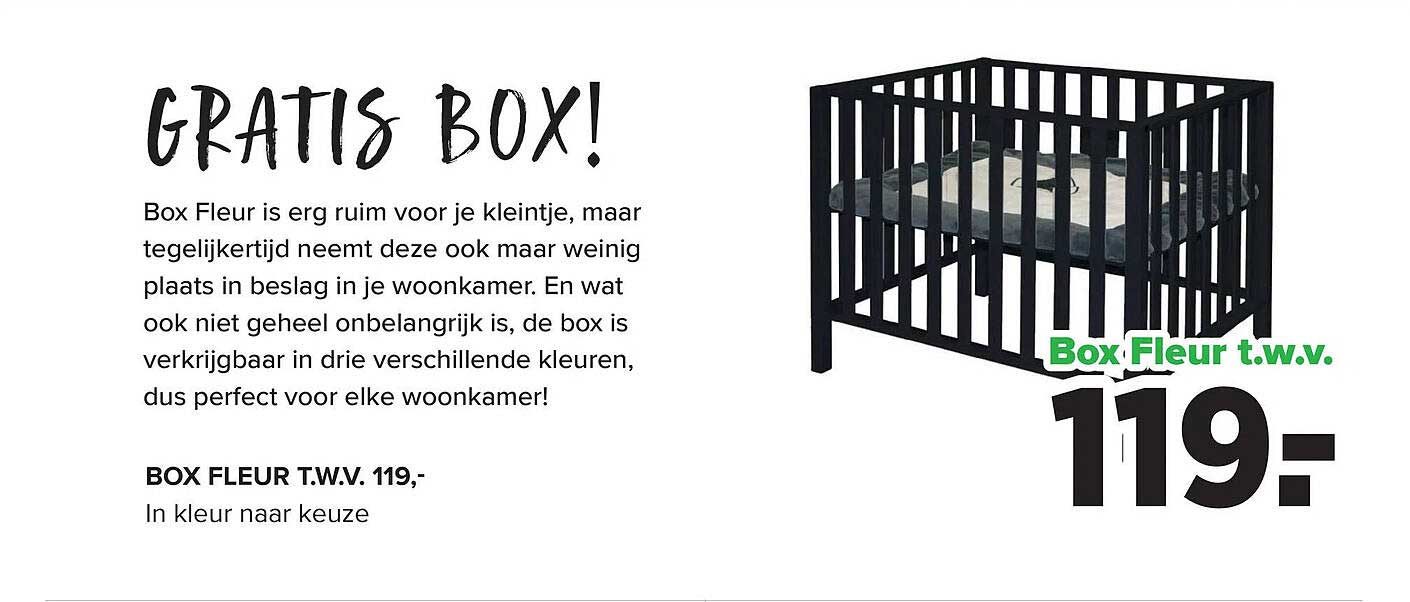 GRATIS BOX!