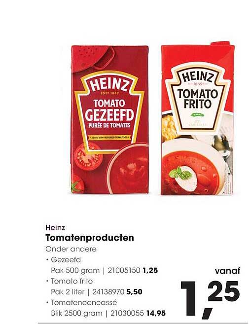 Heinz Tomatenproducten