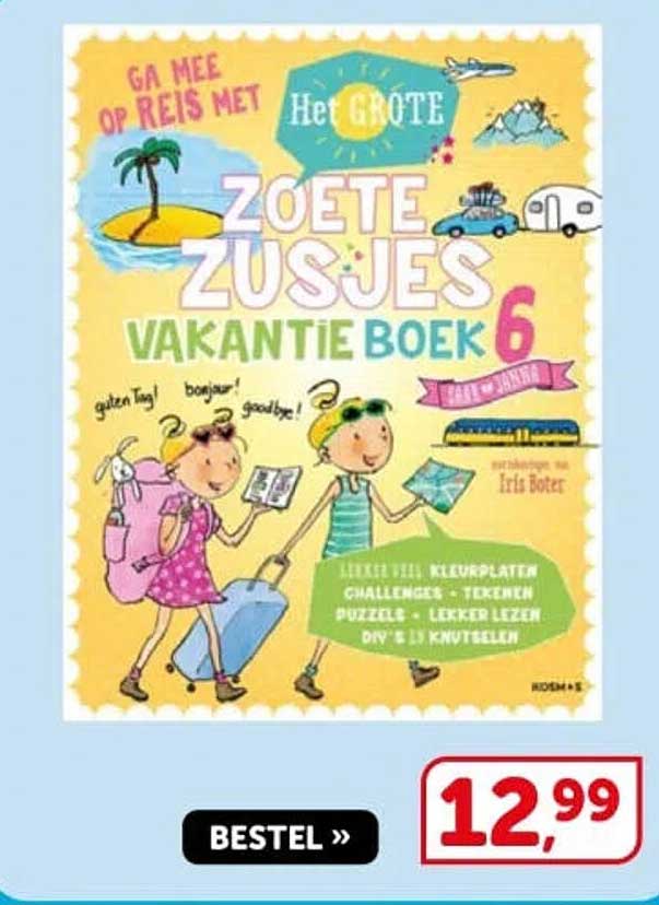 Het grote zoete zusjes vakantieboek 6