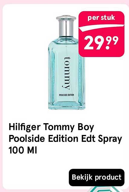 Hilfiger Tommy Boy Poolside Edition Edt Spray 100 Ml