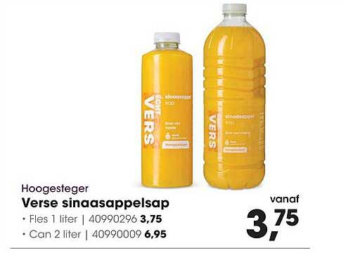 Hoogesteger Verse sinaasappelsap