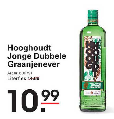 Hooghoudt Jonge Dubbele Graanjenever