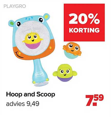 Hoop and Scoop 20% KORTING
