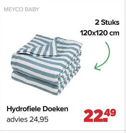 Hydrofiele Doeken