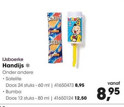 IJsboerke Handijs ❄ Onder andere • Satelite • Bumba
