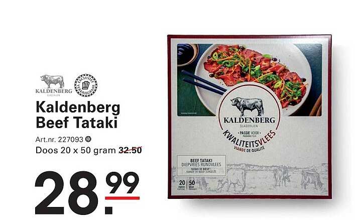 Kaldenberg Beef Tataki