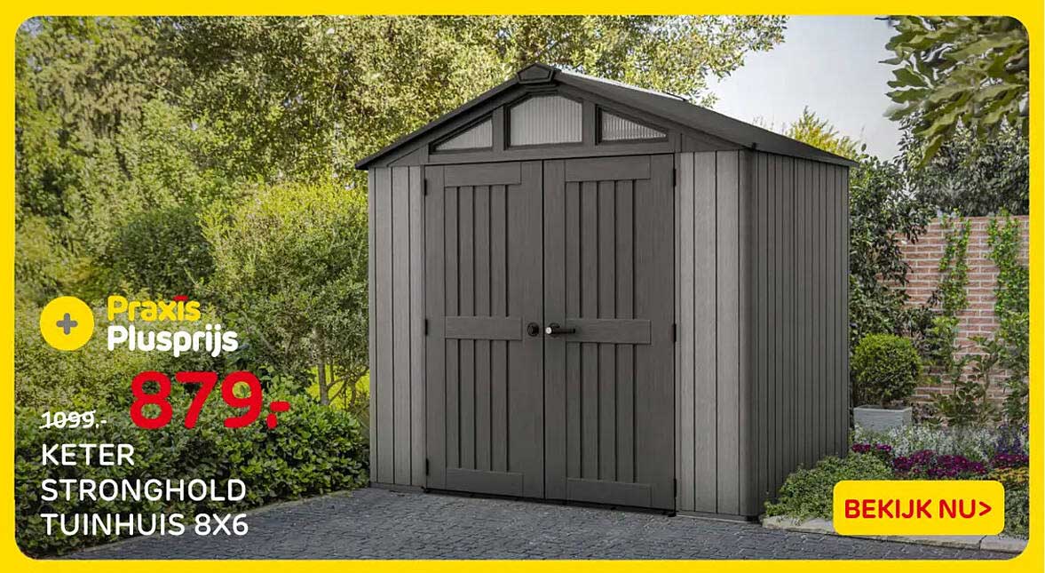 KETER STRONGHOLD TUINHUIS 8X6