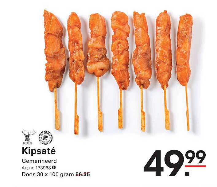 Kipsaté Gemarineerd