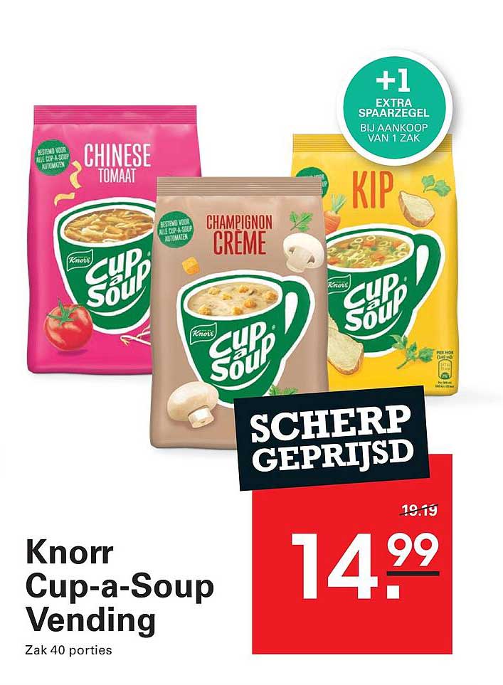 Knorr Cup-a-Soup Vending