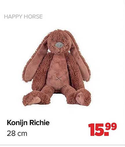 Konijn Richie 28 cm