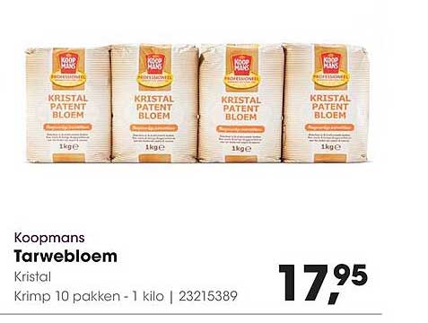 Koopmans Tarwebloem Kristal