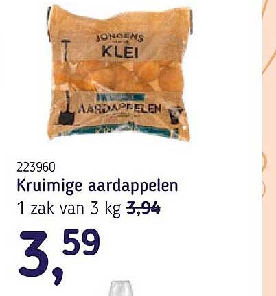 Kruimige aardappelen
