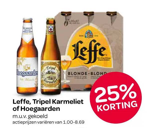 Leffe, Tripel Karmeliet of Hoegaarden