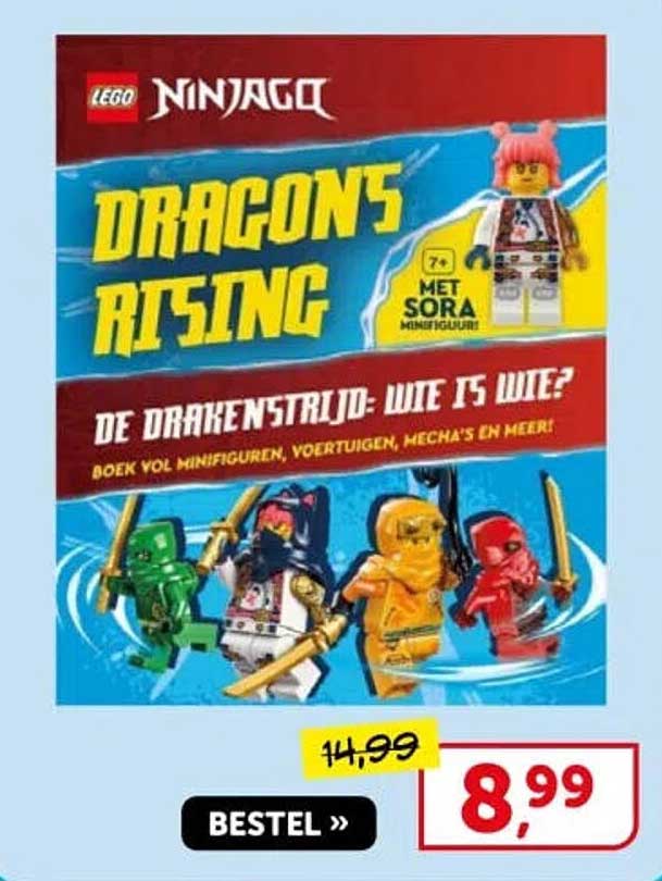 LEGO NINJAGO Dragons Rising De Drakenstrijd: wie is wie?