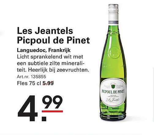 Les Jeantels Picpoul de Pinet