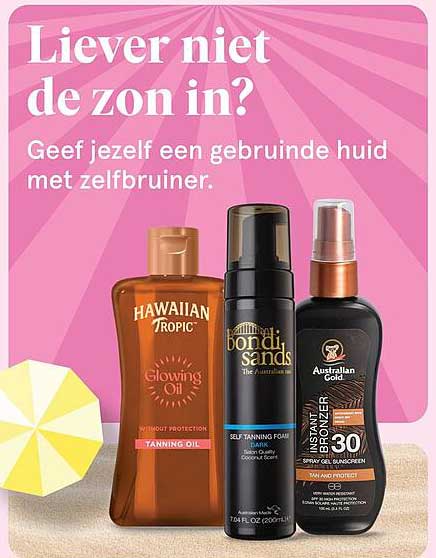 Liever niet de zon in? Geef jezelf een gebruinde huid met zelfbruiner.