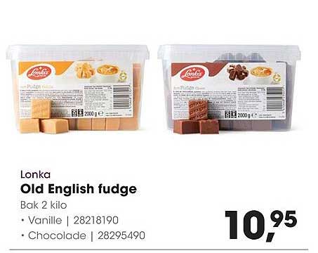 Lonka Old English fudge Bak 2 kilo