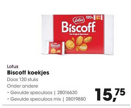 Lotus Biscoff koekjes