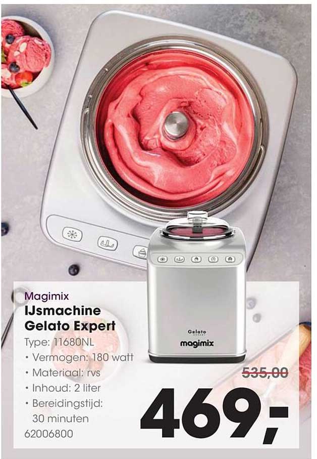 Magimix IJsmachine Gelato Expert
