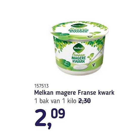 Melkan magere Franse kwark
